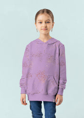 Sweatshirtstoff Sprenkel by Glitzerpüppi - flieder
