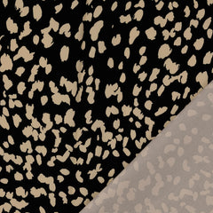Baumwoll Stretch-Satin Animal Print