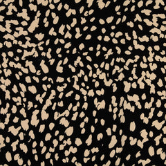 Baumwoll Stretch-Satin Animal Print