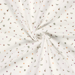 Double Gauze Musselin Tiny Flowers