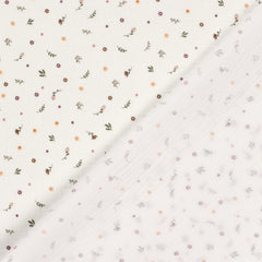 Double Gauze Musselin Tiny Flowers