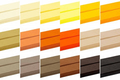 5 Meter Baumwoll-Schrägband 40/20 - beige/gelb/braun