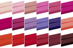 5 Meter Baumwoll-Schrägband 40/20 - rot/rosa/violett