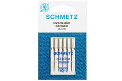 5 Nähmaschinennadeln Overlock 80/12