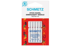 5 Nähmaschinennadeln Stick-Nadel 75/11 - 90/14