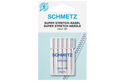 5 Nähmaschinennadeln Super Stretch-Nadel 75/11