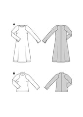 Schnittmuster burda style - Kleid & Shirt 5599