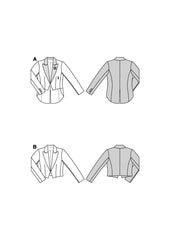 Schnittmuster burda style - Blazer 5602