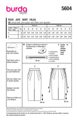 Schnittmuster burda style - Rock 5604