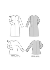 Schnittmuster burda style - Kleid & Shirt 5606 - Plus Size