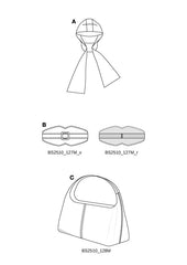 Schnittmuster burda style - Accessoires 5611