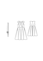 Schnittmuster burda style - Kleid 5618