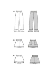 Schnittmuster burda easy - Hose 5631