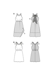 Schnittmuster burda style - Kleid 5635