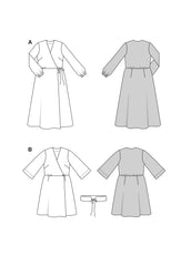 Schnittmuster burda style - Kleid 5637