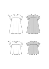 Schnittmuster burda style - Kleid & Bluse 5639 Plus Size