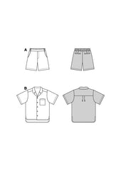 Schnittmuster burda style - Kombination Herren 5640