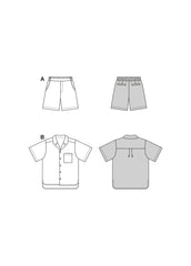 Schnittmuster burda style - Kombination Herren 5640