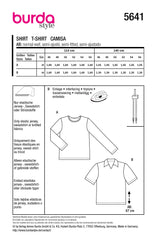 Schnittmuster burda style - Shirt Herren 5641