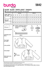 Schnittmuster burda style - Blazer 5642
