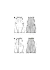 Schnittmuster burda style - Rock 5643