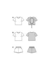 Schnittmuster burda style - Kombination 5645
