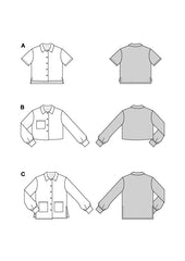 Schnittmuster burda easy - Bluse 5646