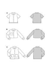 Schnittmuster burda easy - Bluse 5646