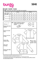 Schnittmuster burda easy - Bluse 5646