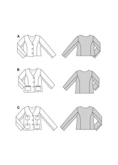 Schnittmuster burda easy - Blazer 5649