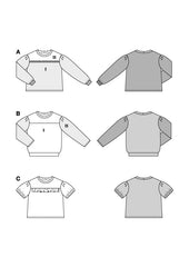 Schnittmuster burda easy - Sweater 5650