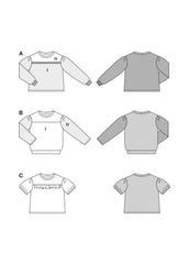 Schnittmuster burda easy - Sweater 5650