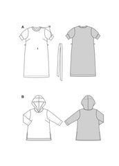 Schnittmuster burda style - Kleid & Shirt 5651 - Plus Size