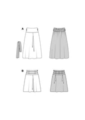 Schnittmuster burda style - Rock 5653