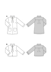 Schnittmuster burda style - Jacke 5656