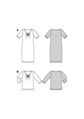 Schnittmuster burda style - Kleid & Bluse 5658
