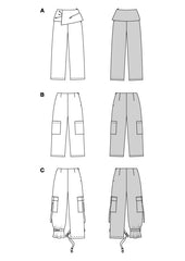 Schnittmuster burda style - Hose 5663