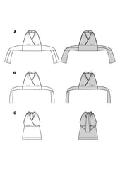 Schnittmuster burda easy - Top 5664