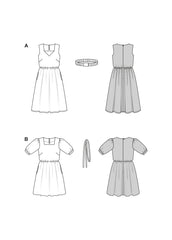 Schnittmuster burda style - Kleid 5668