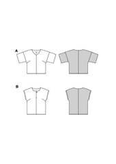 Schnittmuster burda style - Bluse 5673