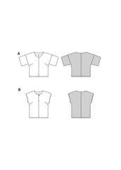 Schnittmuster burda style - Bluse 5673