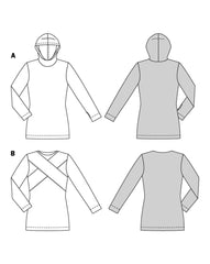 Schnittmuster burda style - Pulli 5680