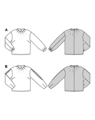 Schnittmuster burda style - Bluse 5685