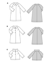 Schnittmuster burda easy - Mantel 5688