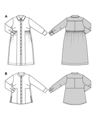 Schnittmuster burda style - Kleid & Bluse 5693 - Plus Size