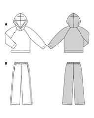 Schnittmuster burda easy - Homewear 5694