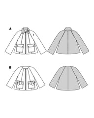 Schnittmuster burda style - Jacke 5695