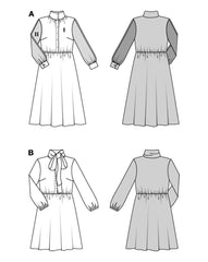 Schnittmuster burda style - Kleid 5696