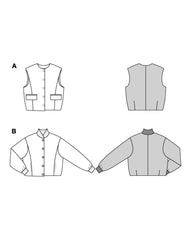 Schnittmuster burda style - Weste 5698