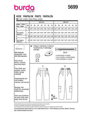 Schnittmuster burda style - Hose 5699